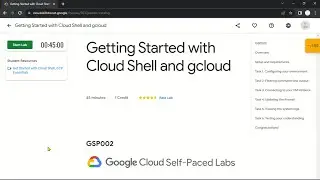 Getting Started with Cloud Shell and gcloud | GSP002 | Solution