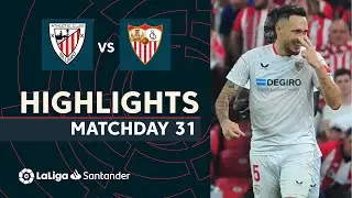 Resumen de Athletic Club vs Sevilla FC (0-1)