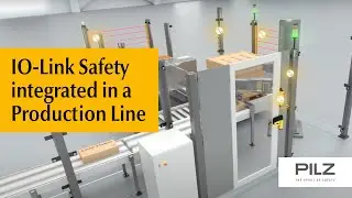 IO-Link Safety integrated in a Production Line | Pilz