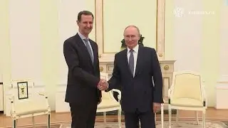 Russian leader Putin meets with Syrias Assad | AFP