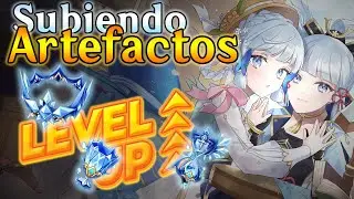 Destruyendo ARTEFACTOS del set de NOMADA - Genshin Impact