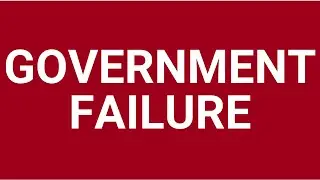 Government failure in microeconomic intervention