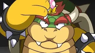 Mario Shots: Bowsette's Transformation.