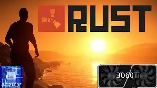 Rust - I3 12100F + RTX 3060 TI - Potato settings ( Сервер на 500 игроков ) - 1080p