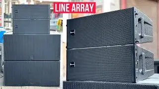 DJ Line Array Long Throw और कड़क आवाज़।AudioStandard HDL-20