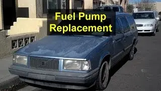 Fuel pump replacement, Volvo 740, 940, 240, etc. - VOTD