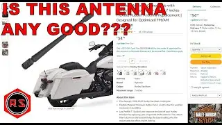 HD Street Glide amazon 7 entenna test and review