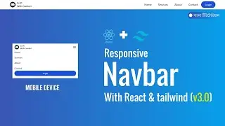 Responsive Navbar Tailwind CSS React