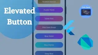 Flutter Widgets |  Buttons in Flutter | Elevated Button Flutter | Flutter Tutorial for Beginners