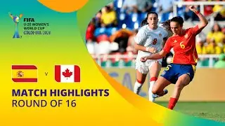 Spain v Canada | FIFA U-20 Women's World Cup Colombia 2024 | Match Highlights