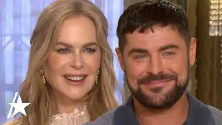 Zac Efron Talks Filming STEAMY Scenes w/ Nicole Kidman