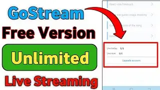 Unlimited Live Stream Through GoStream 2022