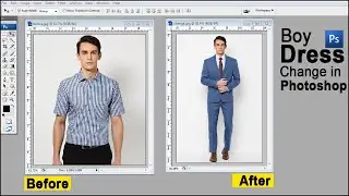 How to Change Dress in Adobe Photoshop for Boy ! Easy Step