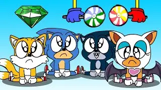 Baby SONIC is So Sad with Baby WEREHOG  and ROUGE! Sonic The Hedgehog 2 ANIMATION COMPILATION
