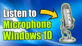 How to Listen to Mic on Windows 10 and Test Mic Levels! (Fast Method)