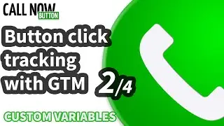 GTM button click tracking step 2: Creating custom variables for the action & label