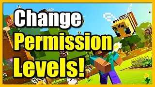 How to Change Permission Level on Players in Minecraft World or Realm