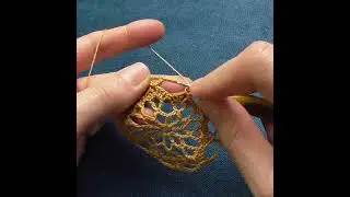 Zapowiedź - Pisanka na wypełnieniu plastikowym/akrylowym 8cm - Wzór 9 - Szydełko