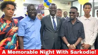 He Showed Up! Watch Sarkordie's Performance at FirstBank's New Nhyiaeso Branch, Kumasi, Ghana.