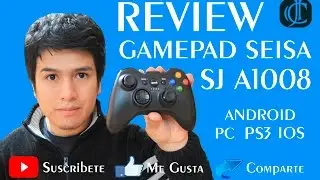 REVIEW GAMEPAD SEISA (JOYSTICK BLUETOOTH SJ - A1008) - ESPAÑOL