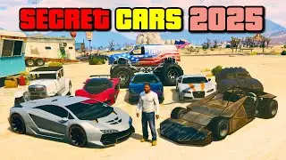 All Secret And Rare Cars Locations in GTA 5 Story Mode 2024 For PC, PS4, PS5, Xbox One & Xbox 360