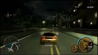 PS2 HDMI Bitfunx 480i Test 2 - Need for Speed Underground 2