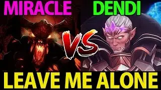 Miracle- [Shadow Fiend] vs Dendi [Invoker] Dota2 7.01- Leave Me Alone!