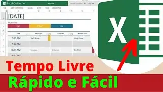 [AGENDE] COMO MONTAR UMA AGENDA NO EXCEL - ORGANIZAÇÃO DO TRABALHO DIGITAL