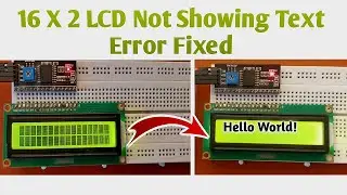 LCD I2C Display Not Displaying Text? Here's How to Fix It!