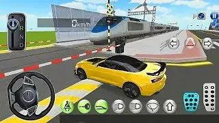 3D Driving Class - Luxury Paint Camaro: Drivers License | Android Gameplay