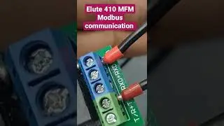 Elite 410 MFM Modbus communication