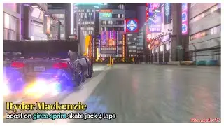 Cars 2 The Video Game | Boost - Battle Race (Skate Jack) | Ginza Sprint 4 Laps