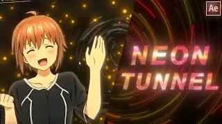Neon Tunnel (Stardust) / Stardust for Beginners | After Effects Tutorial AMV