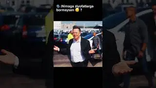 NEGA ZIYOFATLARGA BORMAYSAN? 🗿