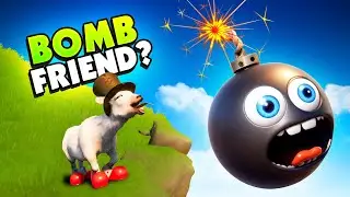 My BEST Friend is Really A BOMB! - Goat Simulator 3 DLC