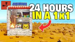 Surviving 24 Hours in the World's Smallest Base - Rust