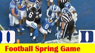 2024 Duke Football Spring showcase