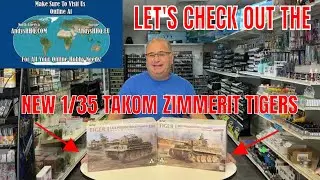 Takom Tigers with Zimmerite special look inside  Tiger I Late / Tiger I Mid Otto Carius