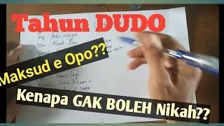 Cetho !! Penjelasan tentang TAHUN DUDA, Aboge, Asapon || Kenapa Tidak Boleh Menikah di Taun Dudo