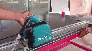 Testing CA5000 Makita Aluminium Groove Cutter