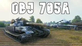 World of Tanks Object 705A - 4 Kills 10,4K Damage