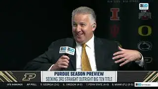 Matt Painter Round Table at Big Ten Media Day (Oct. 3, 2024)