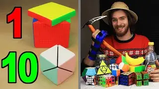 A Non-Cuber Ranks my CRAZIEST Puzzles!