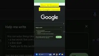 NEW! Google Chrome AI Writing Assistant 