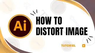How to distort an image in Illustrator