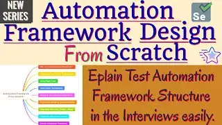 How to Explain Selenium Automation Framework Structure in Test Automation interviews for Beginners