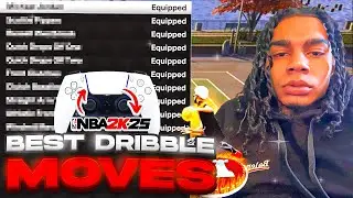 NBA 2K25 BEST DRIBBLE MOVES + HANDCAM