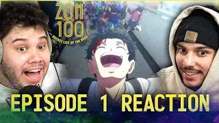 Zom 100 Episode 1 REACTION | Most Original Zombie Concept