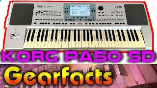 Korg PA50SD Synth keyboard: A relationship where you do all the work