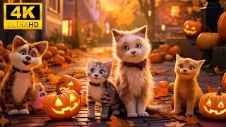 Baby Animals Halloween 2023 4K - Top 50 Young Animals Halloween 2023 With Relaxing Music